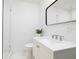 This contemporary bathroom showcases a modern sink and a glass-enclosed shower for a spa-like experience at 1433 Park N St, St Petersburg, FL 33710