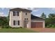Charming two-story home with a well-manicured lawn and a spacious two-car garage at 31794 Griffin Sands Ln, San Antonio, FL 33576
