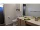 Bathroom features a sink with a shower stall at 2105 Haydon Ct, Brandon, FL 33511