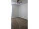 Bedroom with a ceiling fan, neutral walls, and neutral carpeting at 2105 Haydon Ct, Brandon, FL 33511