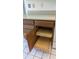 Pull out drawers beneath a wooden cabinet, offering optimized and easy-to-access storage space at 2105 Haydon Ct, Brandon, FL 33511
