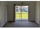 The dining room has a sliding glass door to the backyard to bring the outside in at 2105 Haydon Ct, Brandon, FL 33511