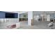 Spacious living area featuring bright walls and open access to the kitchen; under construction after water damage at 11125 7Th E St, Treasure Island, FL 33706