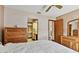 Bedroom that features an attached bathroom, ample natural light, and lots of storage at 2199 Springrain Dr, Clearwater, FL 33763