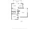 First floor plan including porch, sitting room, living room, kitchen, dining room, screened porch, and bath at 2572 Forest Run Ct, Clearwater, FL 33761