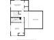Second floor plan of home including primary bedroom, second bedroom, and a bathroom at 2572 Forest Run Ct, Clearwater, FL 33761