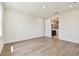 Bedroom features neutral paint, light floors, and an ensuite bathroom at 2832 Marrakesh Ln, Sarasota, FL 34234