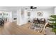 Modern living room with contemporary furnishings, bright natural light, and stylish decor at 3352 Honeymoon Ln, Holiday, FL 34691