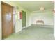 Common hallway with elevator access and seating at 4885 1St Ne St # 305, St Petersburg, FL 33703