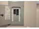 Open gray electrical panel with multiple switches at 5725 80Th N St # 107, St Petersburg, FL 33709