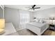Comfortable bedroom features neutral tones, soft lighting, and a well-placed window at 6140 Sun Blvd # 7, St Petersburg, FL 33715