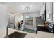 Kitchen view with stainless steel appliances, counter space, and bright window at 6140 Sun Blvd # 7, St Petersburg, FL 33715