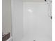 Modern shower featuring sleek white subway tile and contemporary fixtures at 6140 Sun Blvd # 7, St Petersburg, FL 33715