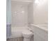 Bathroom with marble tile, modern vanity, and gray floor at 7322 Mako Dr, Hudson, FL 34667