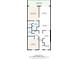Detailed floor plan of the home showcasing layout and dimensions at 8711 Blind Pass Rd # 207A, St Petersburg, FL 33706