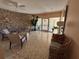 Welcoming lobby area with stone wall, stylish seating, and easy access to the entrance at 1200 N Shore Ne Dr # 212, St Petersburg, FL 33701
