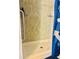 Bathroom shower features a beige and cream neutral color scheme at 1516 Arrowhead Dr, Sun City Center, FL 33573