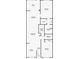 Detailed floor plan showcasing the layout with the location of the kitchen, bedrooms, living room, bathrooms, and office at 19029 Us Highway 19 N # 27A, Clearwater, FL 33764