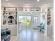 Cozy living room featuring built-in shelves, and bar seating at 19029 Us Highway 19 N # 27A, Clearwater, FL 33764
