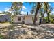 View of the backyard with mature trees that offers shade and privacy, perfect for outdoor enjoyment at 1908 E Mcberry St, Tampa, FL 33610