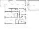 Detailed floor plan showcasing layout of the home including bedrooms, bathrooms, and living spaces at 292 Sunlit Cove Ne Dr, St Petersburg, FL 33702