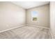 Carpeted bedroom features natural light streaming through the windows, creating a welcoming, bright space at 34024 White Fountain Ct, Wesley Chapel, FL 33545