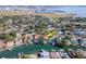 Waterfront home with boat dock, set against the backdrop of a vibrant community at 44 Martinique Ave, Tampa, FL 33606