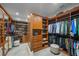 Large walk-in closet with custom shelves and plentiful storage for shoes and clothes at 44 Martinique Ave, Tampa, FL 33606