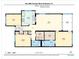 Detailed floor plan showcasing layout of the home with kitchen, bedrooms, living areas, and bathrooms, offering a comprehensive view at 4460 Fairways Blvd # 401, Bradenton, FL 34209