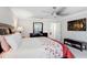Comfortable bedroom featuring a bed and furniture at 5407 Tagalong Pl, Apollo Beach, FL 33572