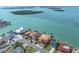 Waterfront homes boasting private docks, beautiful landscaping, and nearby island views at 700 126Th Ave, Treasure Island, FL 33706