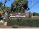 The sign at the entrance for 700 Forestbrook at 700 Starkey Rd # 821, Largo, FL 33771