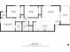 Detailed floor plan showcasing the layout of the home with dimensions for each room at 812 Gulf # 3, Indian Rocks Beach, FL 33785
