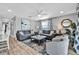 Bright living area with comfortable seating and a dining area, creating an inviting space at 812 Gulf # 3, Indian Rocks Beach, FL 33785