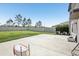 Picturesque backyard, well-maintained lawn and patio creating a serene outdoor retreat at 11218 Sage Canyon Dr, Riverview, FL 33578