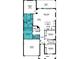 Detailed floorplan showcasing the layout of the house and the size of rooms at 11795 Starbright Path, Venice, FL 34293
