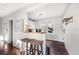 Bright kitchenette and counter seating area at 1505 Beach Ne Dr, St Petersburg, FL 33704