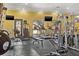 Well-equipped gym featuring treadmills, weight machines, and a variety of fitness equipment at 1810 E Palm Ave # 6104, Tampa, FL 33605