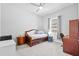 Bedroom with daybed, desk, and neutral-toned decor at 3966 Tour Trce, Land O Lakes, FL 34638