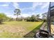 Large backyard showing ample green space at 4404 Lake In The Woods Dr, Spring Hill, FL 34607