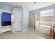 Bathroom with tub, shower, and vanity at 11009 Silver Dancer Dr, Riverview, FL 33579