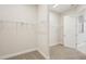 Spacious walk-in closet featuring wire shelving for optimal storage at 12817 Daleridge Pl, Riverview, FL 33579