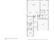 Detailed floor plan of the home with dimensions, showcasing layout of rooms and features at 14916 Imperial Purple Ln, Wimauma, FL 33598