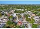 Aerial view of the home's location within the neighborhood, highlighting street access and local amenities at 3101 N 15Th St, Tampa, FL 33605