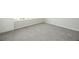 Neutral bedroom features soft carpeting and is freshly painted, bright and airy at 740 Steel Dr, Apollo Beach, FL 33572