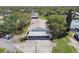Birds eye view of the community with carport parking and manicured green spaces at 8130 Braddock Cir # 3, Port Richey, FL 34668