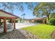 Bocce ball courts featuring shaded benches and a lovely spot for outdoor recreation at 8130 Braddock Cir # 3, Port Richey, FL 34668