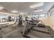Well-equipped gym with treadmills and weight machines at 8130 Braddock Cir # 3, Port Richey, FL 34668