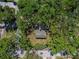 Home situated on a serene, tree-lined lot providing shade and privacy from above at 203 S Coolidge Ave, Tampa, FL 33609