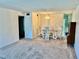 Spacious living room with cozy carpet and room to relax at 2331 Finlandia Ln # 43, Clearwater, FL 33763